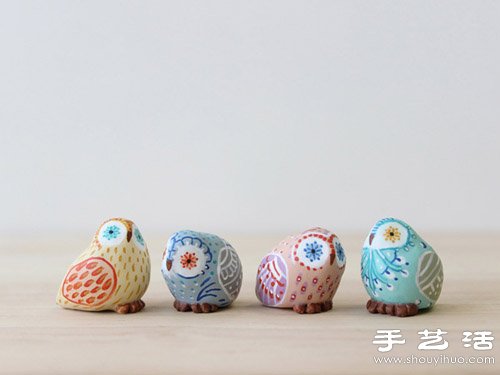 憨態(tài)可掬的粘土制作動物玩偶 -  itrip.net.cn