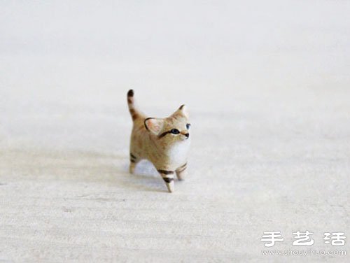 憨態(tài)可掬的粘土制作動物玩偶 -  itrip.net.cn