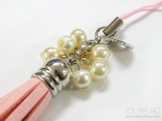 帶流蘇的手機(jī)掛件掛飾手工制作方法 -  itrip.net.cn