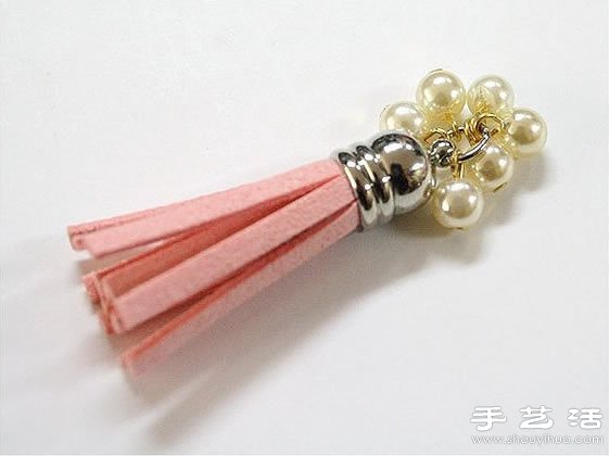 帶流蘇的手機(jī)掛件掛飾手工制作方法 -  itrip.net.cn