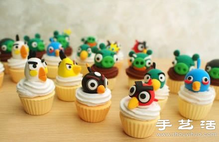 軟陶制作超逼真“憤怒的小鳥(niǎo)”蛋糕 -  itrip.net.cn