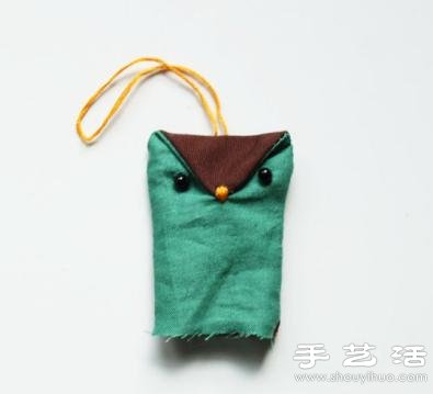 可愛的布藝貓頭鷹掛件/掛飾手工制作教程 -  itrip.net.cn