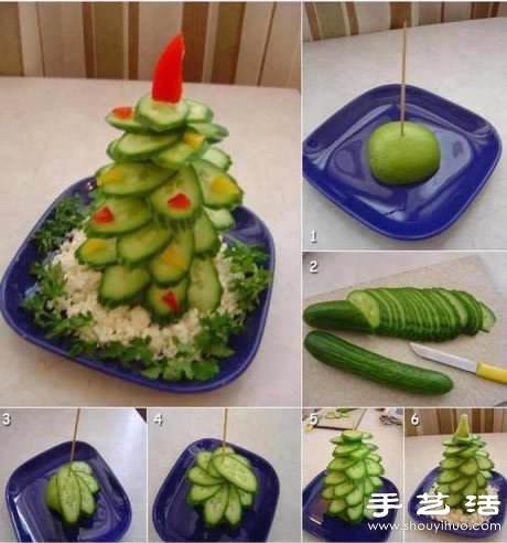DIY好看又好吃的水果圣誕樹 -  itrip.net.cn