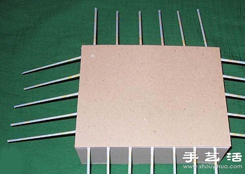 廢棄紙箱DIY手工制作收納筐的教程 -  itrip.net.cn