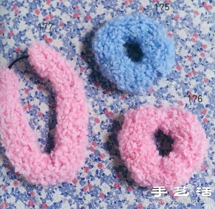DIY手工制作漂亮的毛線發(fā)繩/發(fā)帶 -  itrip.net.cn