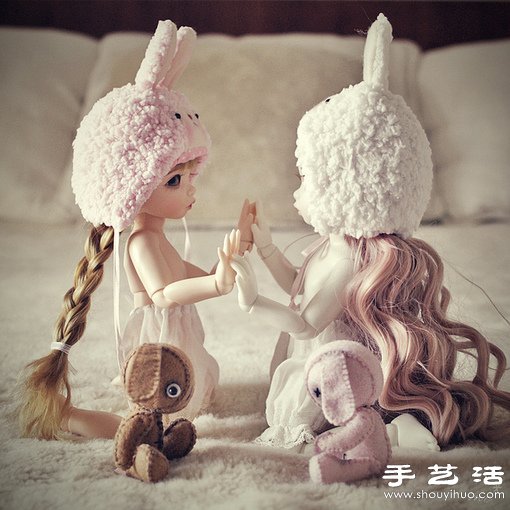 布藝DIY制作的萌系小玩意 -  itrip.net.cn
