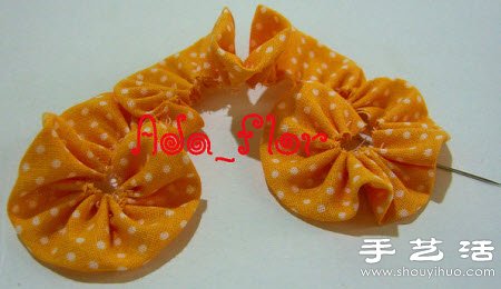 布藝玫瑰花裝飾手工制作圖解教程 -  itrip.net.cn