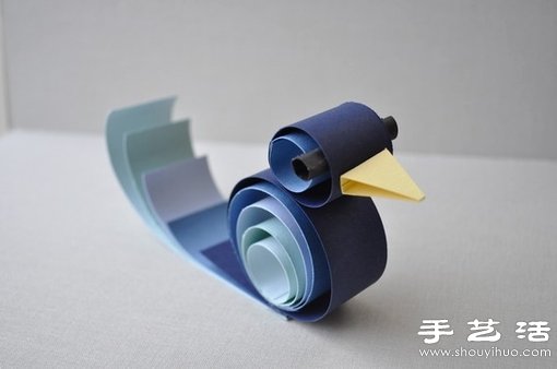 卷紙制作的可愛啄木鳥 -  itrip.net.cn