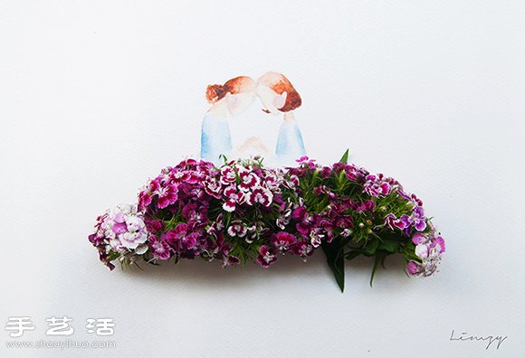 創(chuàng)意DIY：鮮花+繪畫 講述媽媽的一生 -  itrip.net.cn