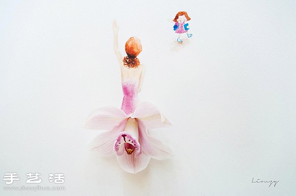 創(chuàng)意DIY：鮮花+繪畫 講述媽媽的一生 -  itrip.net.cn