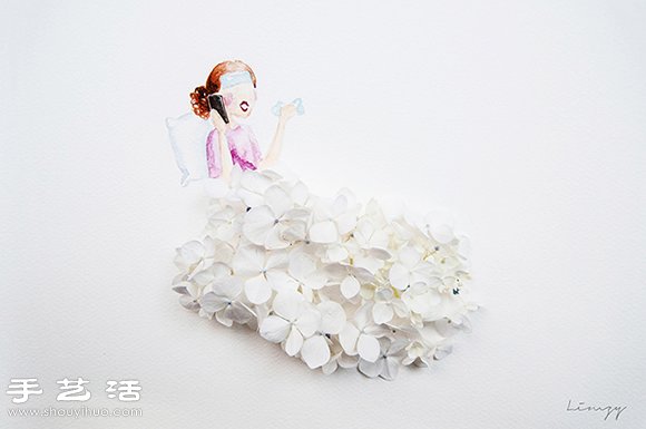 創(chuàng)意DIY：鮮花+繪畫 講述媽媽的一生 -  itrip.net.cn