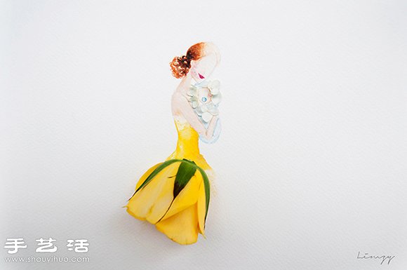 創(chuàng)意DIY：鮮花+繪畫 講述媽媽的一生 -  itrip.net.cn