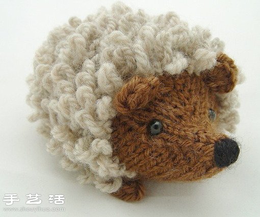 毛線小刺猬手工藝品 -  itrip.net.cn