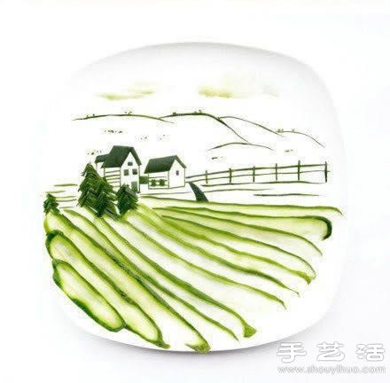 DIY充滿童趣的水果、蔬菜、糕點(diǎn)擺盤 -  itrip.net.cn