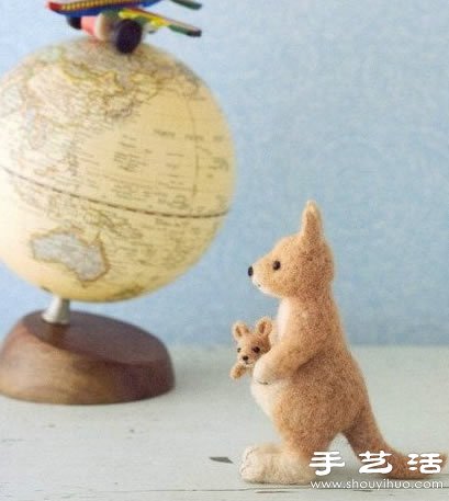 超萌的手工羊毛氈小動物玩偶 -  itrip.net.cn