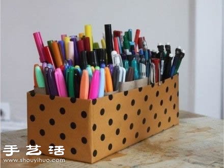 卷紙筒+紙盒 廢物利用制作超簡(jiǎn)單收納盒 -  itrip.net.cn