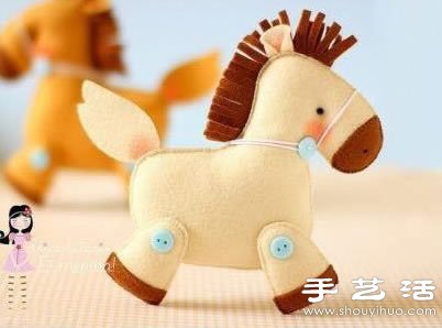 不織布制作的超萌布藝玩具 -  itrip.net.cn