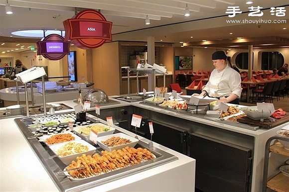 瑞典游輪上的海鮮自助餐 -  itrip.net.cn