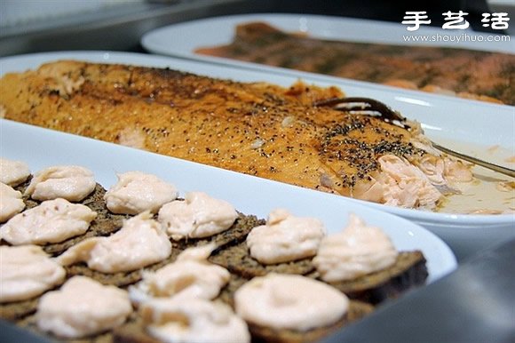 瑞典游輪上的海鮮自助餐 -  itrip.net.cn