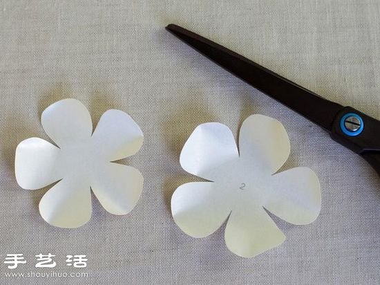 卡紙手工制作梔子花手工花圖解教程 -  itrip.net.cn