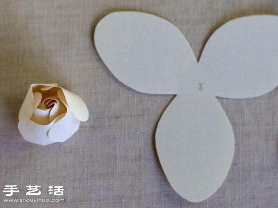 卡紙手工制作梔子花手工花圖解教程 -  itrip.net.cn