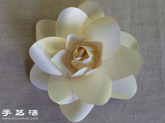 卡紙手工制作梔子花手工花圖解教程 -  itrip.net.cn