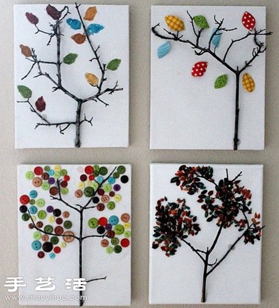 枯樹枝變廢為寶DIY制作原生態(tài)手工藝品 -  itrip.net.cn