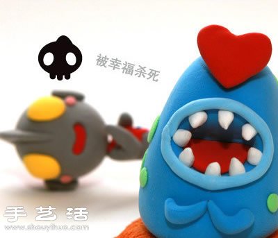 軟陶/粘土/橡皮泥制作奧特曼小怪獸公仔 -  itrip.net.cn