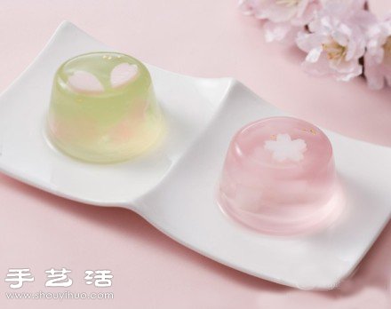 漂亮精致的日本櫻花果凍 -  itrip.net.cn