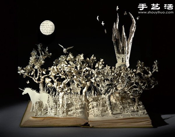 精致細(xì)膩的書(shū)本紙雕作品欣賞 -  itrip.net.cn