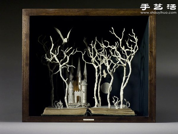 精致細(xì)膩的書(shū)本紙雕作品欣賞 -  itrip.net.cn