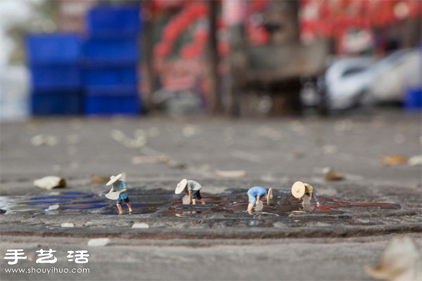 Slinkachu的小小人模型街頭涂鴉藝術(shù) -  itrip.net.cn