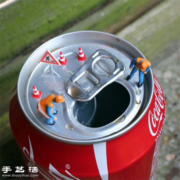 Slinkachu的小小人模型街頭涂鴉藝術(shù) -  itrip.net.cn