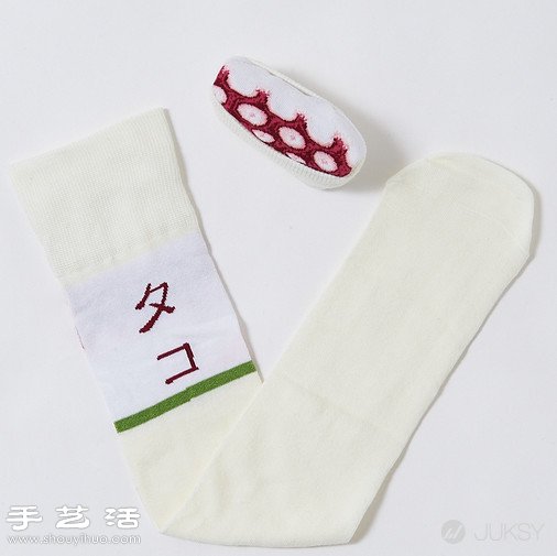 日本人發(fā)明的創(chuàng)意生魚片壽司襪子 -  itrip.net.cn