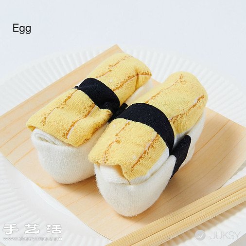 日本人發(fā)明的創(chuàng)意生魚片壽司襪子 -  itrip.net.cn