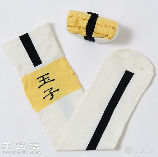 日本人發(fā)明的創(chuàng)意生魚片壽司襪子 -  itrip.net.cn