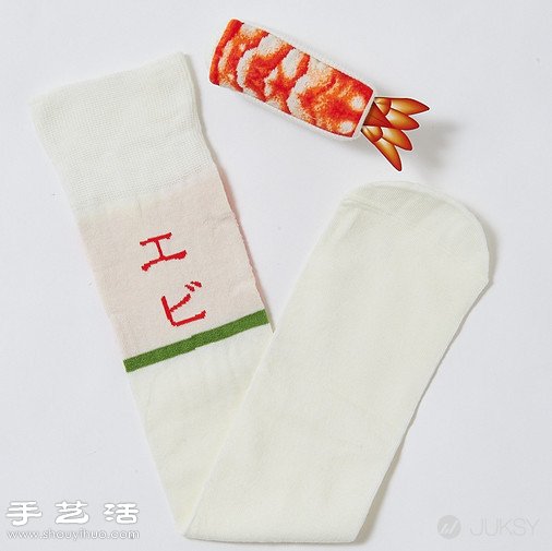 日本人發(fā)明的創(chuàng)意生魚片壽司襪子 -  itrip.net.cn
