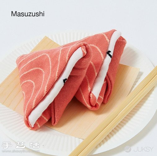 日本人發(fā)明的創(chuàng)意生魚片壽司襪子 -  itrip.net.cn