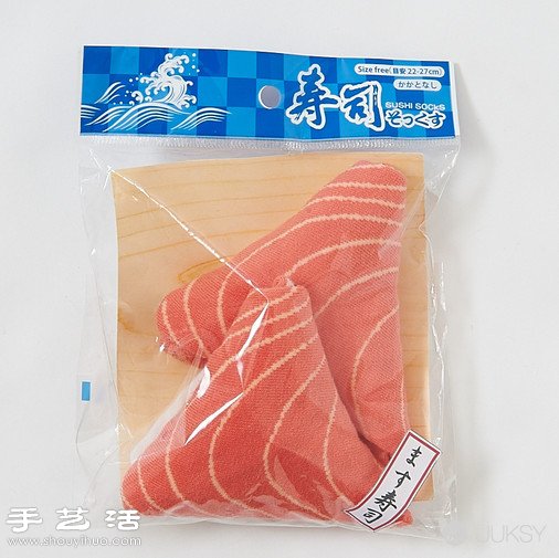 日本人發(fā)明的創(chuàng)意生魚片壽司襪子 -  itrip.net.cn