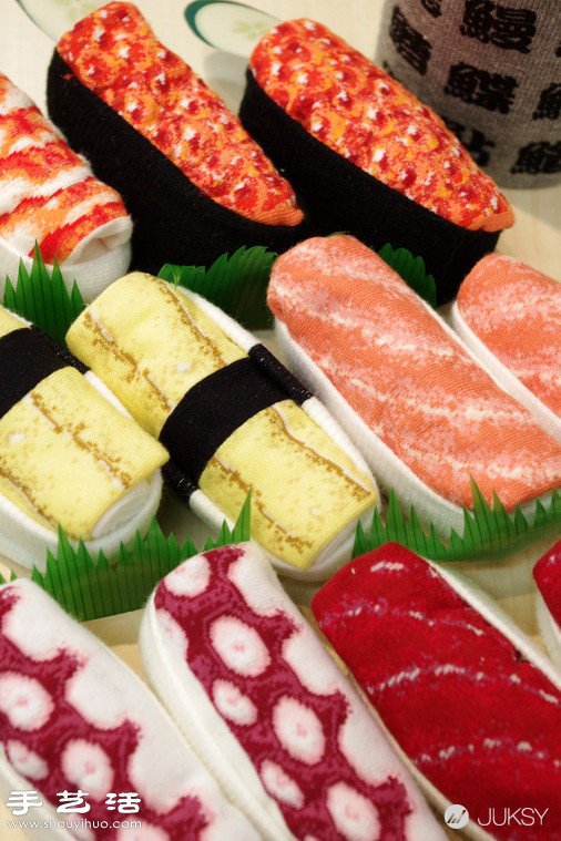 日本人發(fā)明的創(chuàng)意生魚片壽司襪子 -  itrip.net.cn