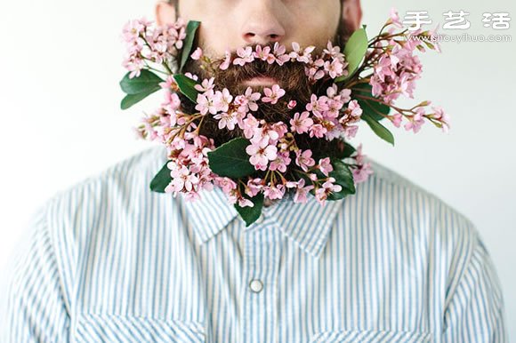 男人胡子上插花你見(jiàn)過(guò)沒(méi)？ -  itrip.net.cn