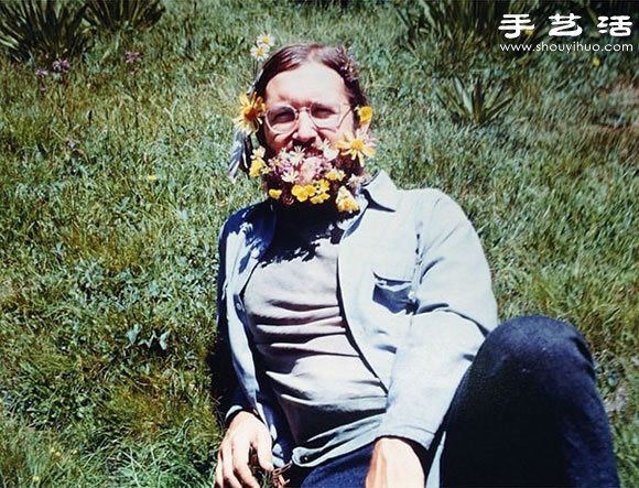 男人胡子上插花你見(jiàn)過(guò)沒(méi)？ -  itrip.net.cn