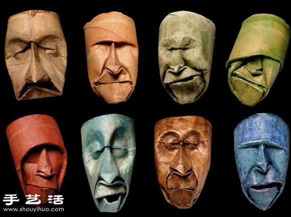 衛(wèi)生紙卷筒變廢為寶DIY人物臉譜 -  itrip.net.cn
