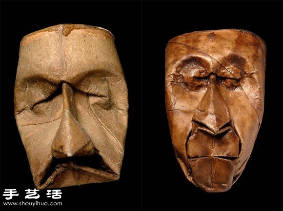 衛(wèi)生紙卷筒變廢為寶DIY人物臉譜 -  itrip.net.cn