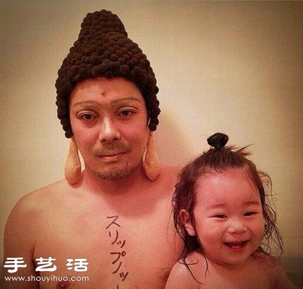 父女親子照，這個老爸實在太拼了！ -  itrip.net.cn