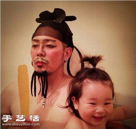 父女親子照，這個老爸實在太拼了！ -  itrip.net.cn