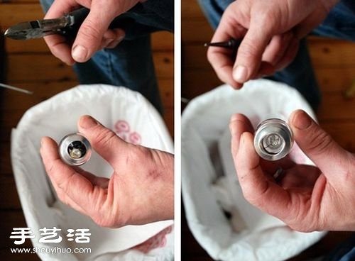 燈泡+鐵絲 廢物利用制作藝術(shù)范兒花瓶 -  itrip.net.cn