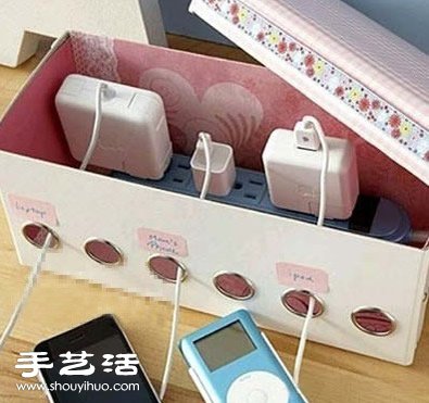 鞋盒廢物利用手工制作實(shí)用收納盒/展示架 -  itrip.net.cn