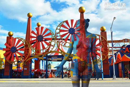 讓人隱形變身的紐約街頭人體彩繪藝術(shù) -  itrip.net.cn