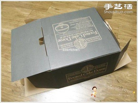 廢舊紙箱廢物利用手工制作漂亮臺(tái)燈圖解教程 -  itrip.net.cn